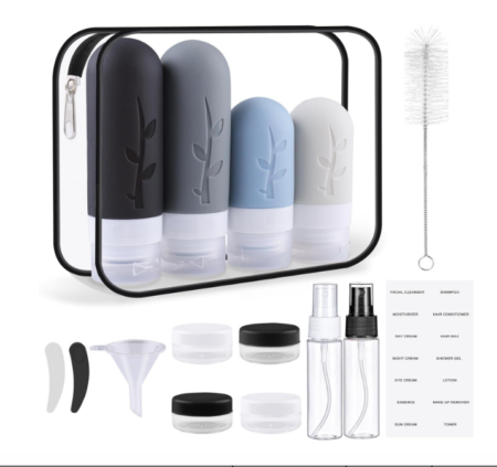 extrase 16 Pieces Travel Bottles for Filling