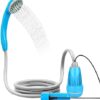 LIBERRWAY Campingdusche Akku Camping Dusche Outdoor Mit duscheschlauch und wiederaufladbarer
