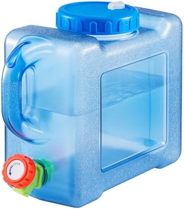 Trintion Wasserkanister mit Hahn und Schraubdeckel Wasserbehälter Trinkwasser Behälter, Wassertank für Wandern Camping Picknick Wohnwagen  Amazon.de: Sport & Freizeit