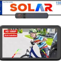 AUTO-VOX Solar Rückfahrkamera Kabellos mit 5" 1080P Monitor 5000mAh Akku 2 Mins DIY Installation & Dual-Split Funk Rückfahrkamera, IP69K Wasserdicht Rückfahrkameras für Auto, LKW, Van, SUV, Wohnmobil: Amazon.de: Elektronik & Foto