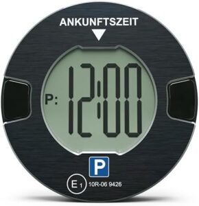 Elektronische Parkscheibe mit Zulassung fürs Auto