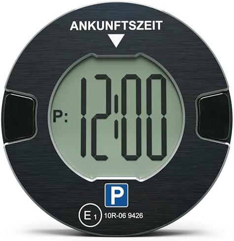 Elektronische Parkscheibe mit Zulassung fürs Auto