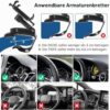 TOFURT Auto Handyhalterung 360° Drehbar für 4-7 Zoll Smartphones