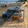your GEAR Parasol Canopy Sonnendach für Camper mit UV 50+ Schutz