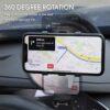 TOFURT Auto Handyhalterung 360° Drehbar für 4-7 Zoll Smartphones