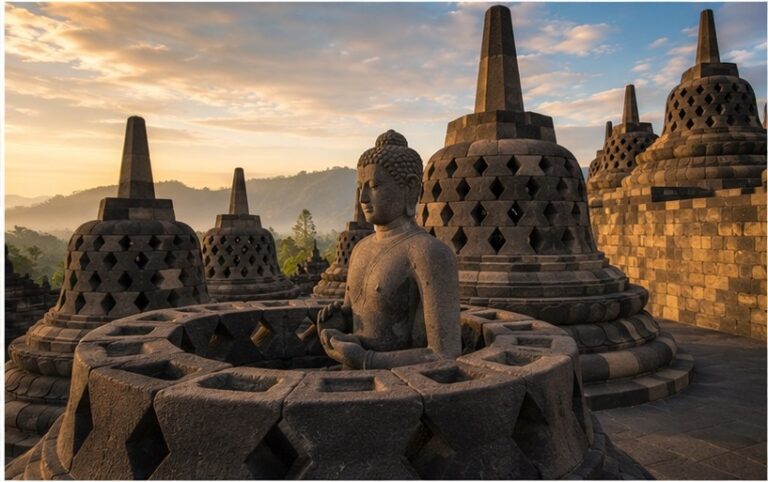 Borobudur, Indonesia