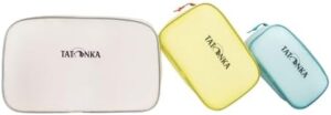 Tatonka SQZY Zip Bag Set, Pack of 3 (2 L / 4 L / 8 L) - Ultralight Packing Bag with Zip