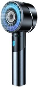 COZOME Handheld Fan, Rechargeable Battery, Mini Strong Fan with 7000 rpm High Speed