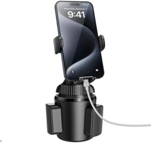 APPS2Car Mobile Phone Holder Car Drink Holder, Mercedes Mobile Phone Holder Car Cup Holder, Cup Holder for iPhone 12 Pro Mini Pro Max / 11 Pro/SE 2020, Sumsung Amazon.de: