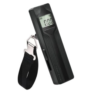 travel inspira Digital Suitcase Scales without Battery for Suitcases Black