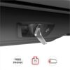 Atera Casar L Lava Car Roof Box, Black, 420 Litres, 75 kg Load Capacity | Car roof box made of ABS/ASA   Amazon.de: Automotive