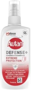 Autan Defense Extreme Protection Pump Spray Insect Protection DEET 50, 1 | Pump spray for travel in areas with extreme mosquito infestation, Travel Essentials (1 x 100 ml) Amazon.de: Health & Personal Care