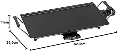 Bestron Electric Planch/Teppanyaki grill plate with non-stick coating