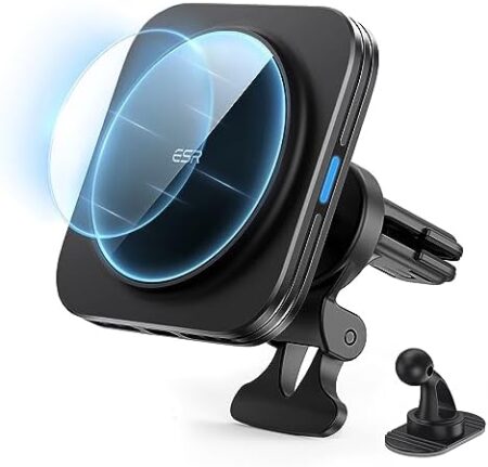 ESR 15 W for Magsafe car mount with charging function, mobile phone holder |