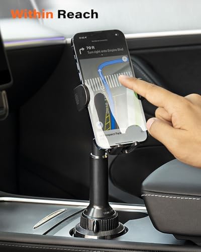 APPS2Car Mobile Phone Holder Car Drink Holder, Mercedes Mobile Phone Holder Car Cup Holder, Cup Holder for iPhone 12 Pro Mini Pro Max / 11 Pro/SE 2020, Sumsung Amazon.de: - Image 2