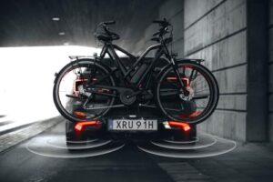 Thule Epos ParkSecure Folding Tow Bar Carrier - Black, 2 Bikes with Parking Sensors  Amazon.de: Automotive