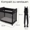Bugaboo Stardust 2-in-1 Lightweight Compact Foldable Travel Cot Bed