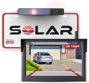 Foxpark Solar Wireless Digital Reversing Camera Set with 5 Inch Monitor |