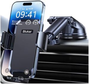 Blukar Mobile Phone Holder Car | 360° rotatable car mobile phone holder for dashboard and windscreen , Galaxy, Mate etc.Amazon.de