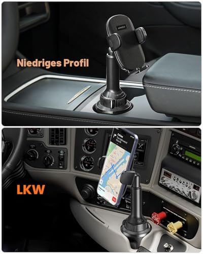 APPS2Car Mobile Phone Holder Car Drink Holder, Mercedes Mobile Phone Holder Car Cup Holder, Cup Holder for iPhone 12 Pro Mini Pro Max / 11 Pro/SE 2020, Sumsung Amazon.de: - Image 6
