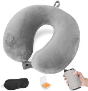 Cirorld Aeroplane Inflatable Neck Pillow, Travel Pillow, Aeroplane Neck Pillow,