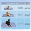 APPKER Cooling Mat Dogs, Double-Sided Cooling Mat for Pets, 100 x 70 cm, Arc-Chill Cooling Fibre & Q-MAX > 0.45, for Sofa and Car- L  Amazon.de: