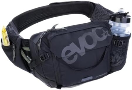 EVOC Hip Pack Pro 3 Waist Bag, Black | Aero Flex waist belt, air flow contact system,  Amazon.de: