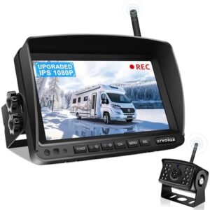URVOLAX Wireless Reversing Camera with 7 Inch Monitor for Motorhome Caravan