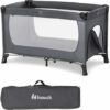 Hauck Dream N Play Plus Travel Cot, 3-Piece 120 x 60 cm, from Birth to 15 kg incl.