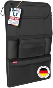 ATHLON TOOLS The most stable car seat organiser - with reinforced back panel - Food-safe - | für Business und Kinder - Designed in Hamburg Amazon.de