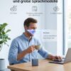 Timekettle W4 Al Translator Headphones, Bi-Directional Simultaneous Translation,