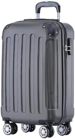 Beibye Twin Rollers Hard Case Travel Suitcase Trolley in XL, L, M, 14 Colours