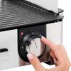 WMF Lono Master Electric Grill 2400 W 2 x Separately Adjustable Grill Surfaces,