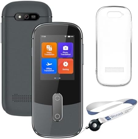 Wooask W09 Language Translator Device Without Internet, 16 Languages Offline Translator Device Test Winner,