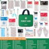 HONYAO First Aid Set, 180 Pieces, First Aid Kit for Home, Children, Outdoor, Travel, Camping,