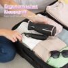 Beurer HC 25 travel hair dryer with ion function, small, foldable and light, 1600 watts
