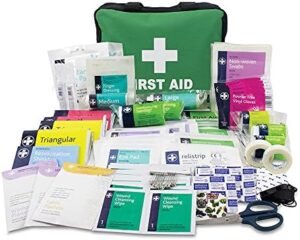LEWIS-PLAST First Aid Kit First Aid Bag 220 Pieces - High Quality High Relief Kit Complies with European Standards - First Aid Medical Kit for Camping, Schoolwork and Much More Amazon.de: Sports & Outdoors