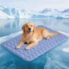 APPKER Cooling Mat Dogs, Double-Sided Cooling Mat for Pets, 100 x 70 cm, Arc-Chill Cooling Fibre & Q-MAX > 0.45, for Sofa and Car- L  Amazon.de: