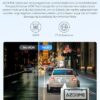 AZDOME Car Camera with 4K Resolution, WiFi Dash Cam GPS and Loop Recording,