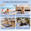 APPKER Cooling Mat Dogs, Double-Sided Cooling Mat for Pets, 100 x 70 cm, Arc-Chill Cooling Fibre & Q-MAX > 0.45, for Sofa and Car- L  Amazon.de: