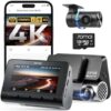 70mai 4K Dashcam Car Front Rear A810S, 4K+1080P Dual STARVIS 2 IMX678,