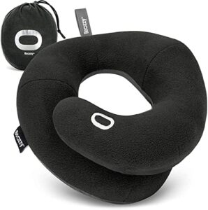 BCOZZY Neck Pillow For Travel, Provides Double Support for Head,