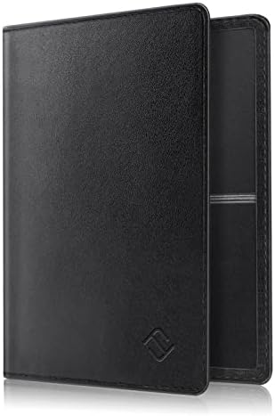 FINTIE Car Registration Certificate Cover Black | Ultra-thin lightweight vehicle registration card holder made of faux leather case for vehicle registration / ID / cards  Amazon.de