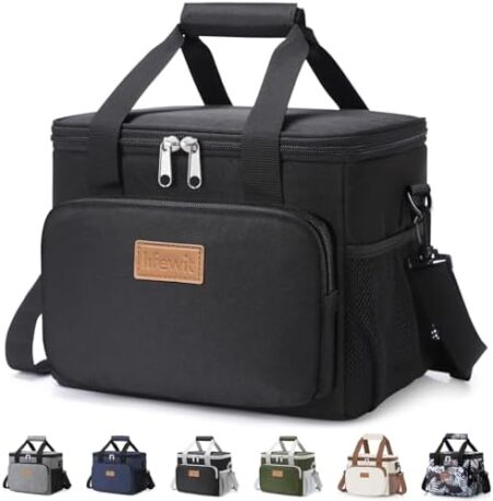 Lifewit Kühltasche klein, Isolierte Cooler Bag, Lunchtasche 9L 12 Dosen , cool box, leak-proof, waterproof thermal bag for work, beach, travel, black  Amazon.de: Home & Kitchen