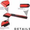 Wirth 2-in-1 ice scraper with whisk - robust, non-slip ice scraper for effortless ice removal  Amazon.de